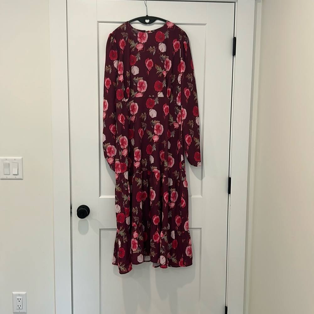 Floral maxi dress
